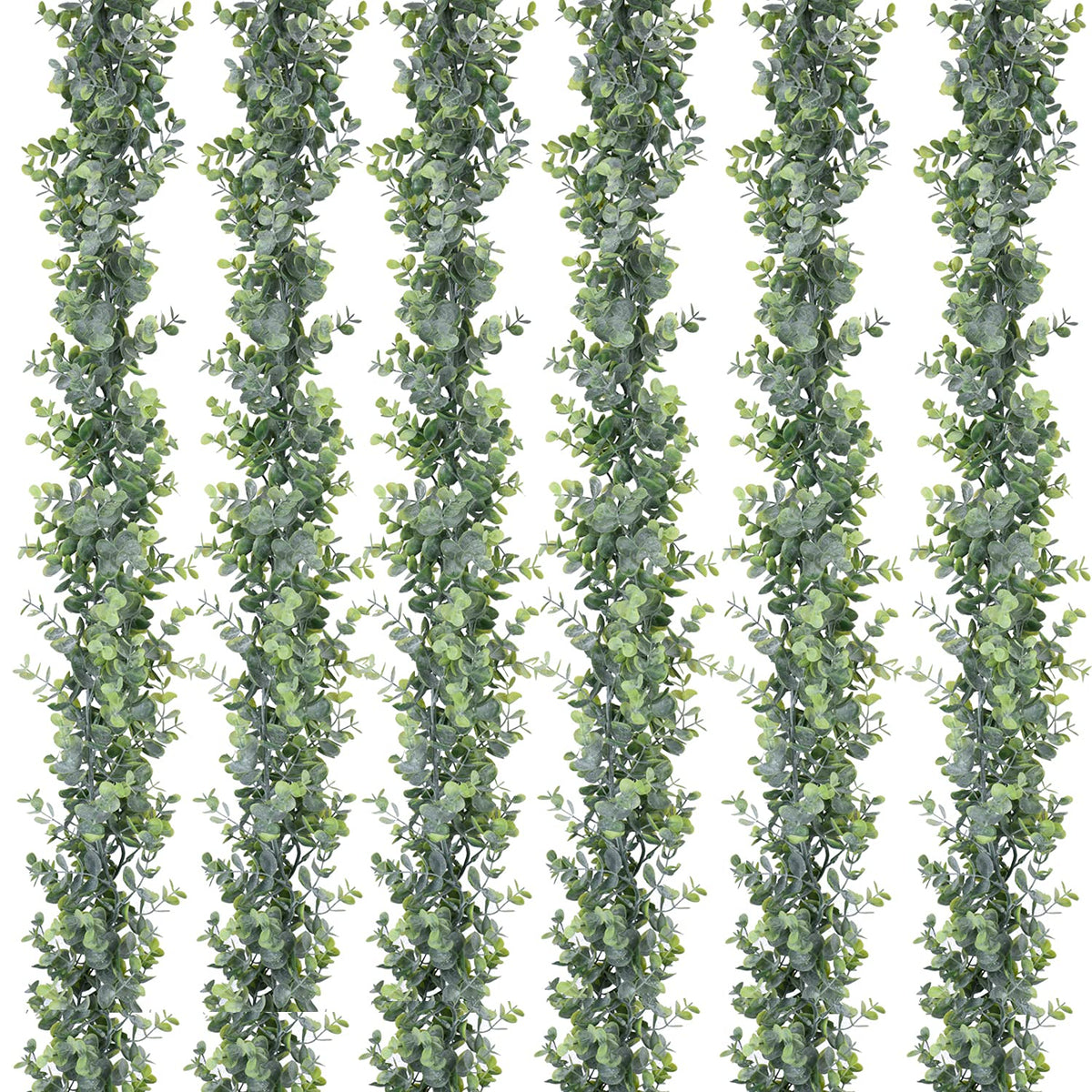 DearHouse eucalyptus garland main view showing lush greenery for versatile wedding backdrops