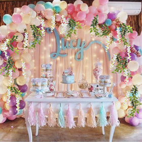 DearHouse wisteria garland leaves texture captures natural detail for elegant spaces.