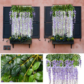 DearHouse wisteria vine decor for home and party spaces