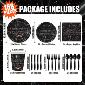DEAYISTY Stars plates 7inch ideal for kid-sized portions and playful snacks.