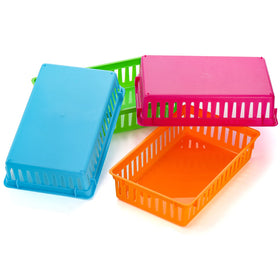 DEAYOU ventilated design baskets let you see contents at a glance for easy sorting.