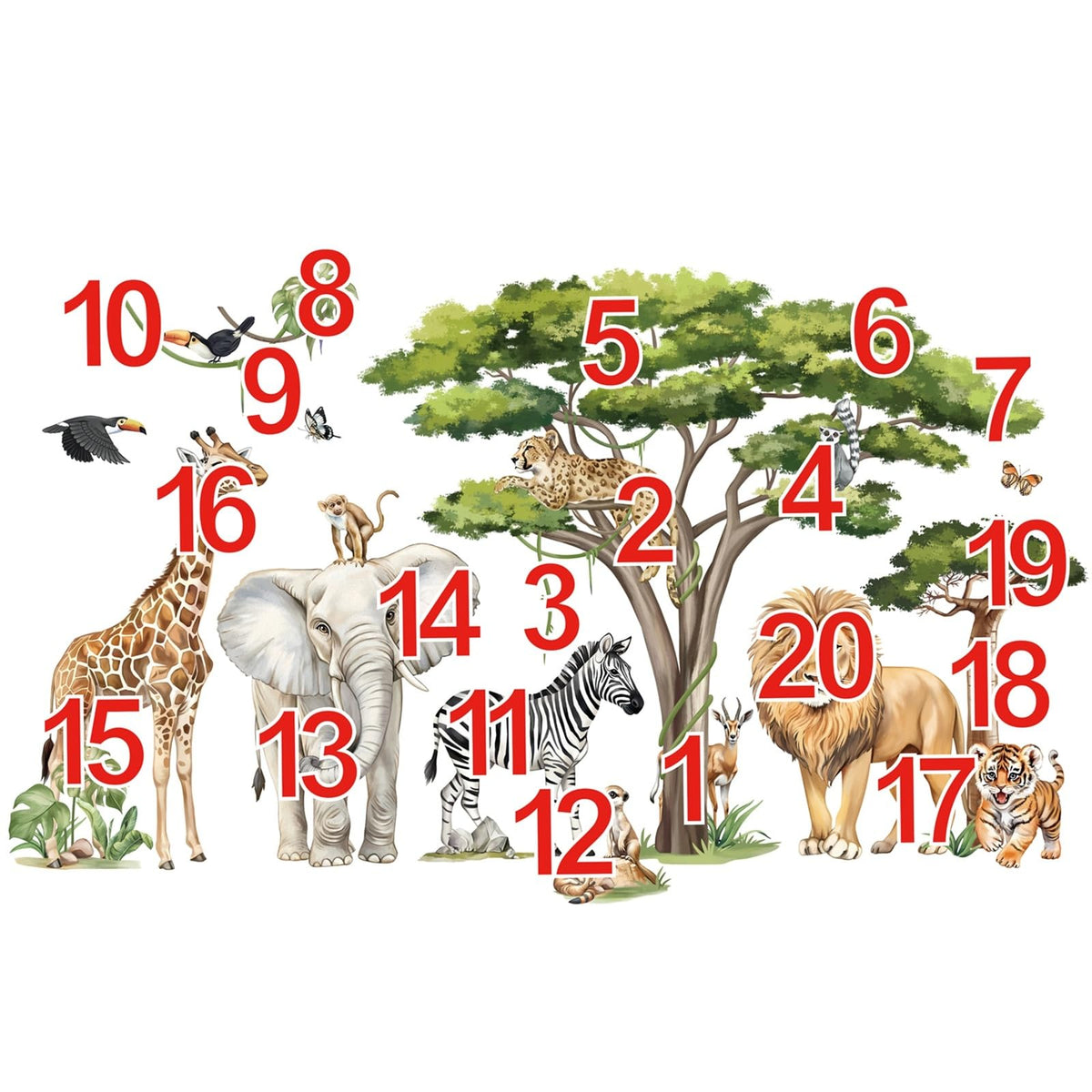 decalmile tree scene wall stickers fit walls, windows, or furniture for versatile decor