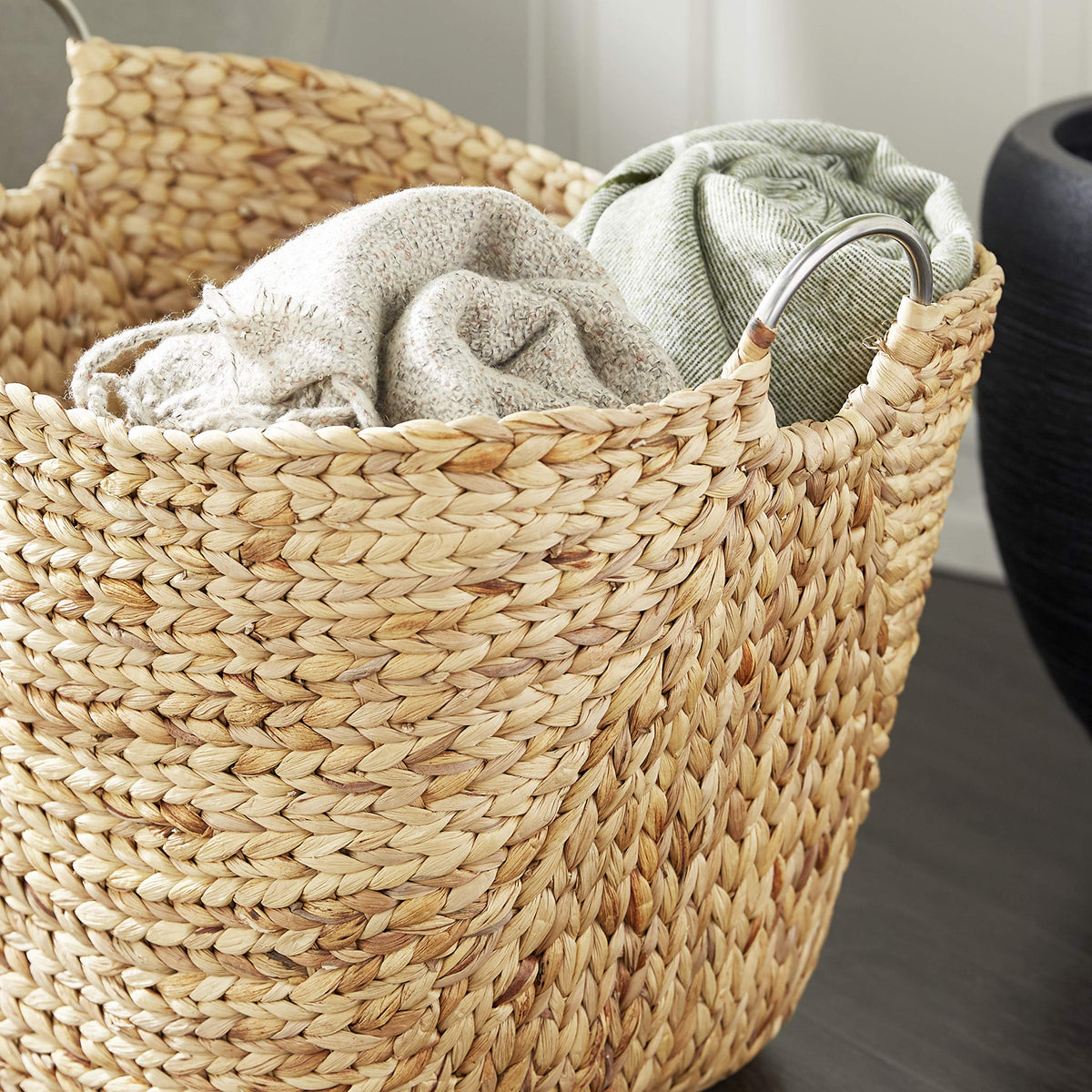 Deco 79 large basket for multipurpose storage and display