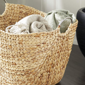 Deco 79 large basket for multipurpose storage and display
