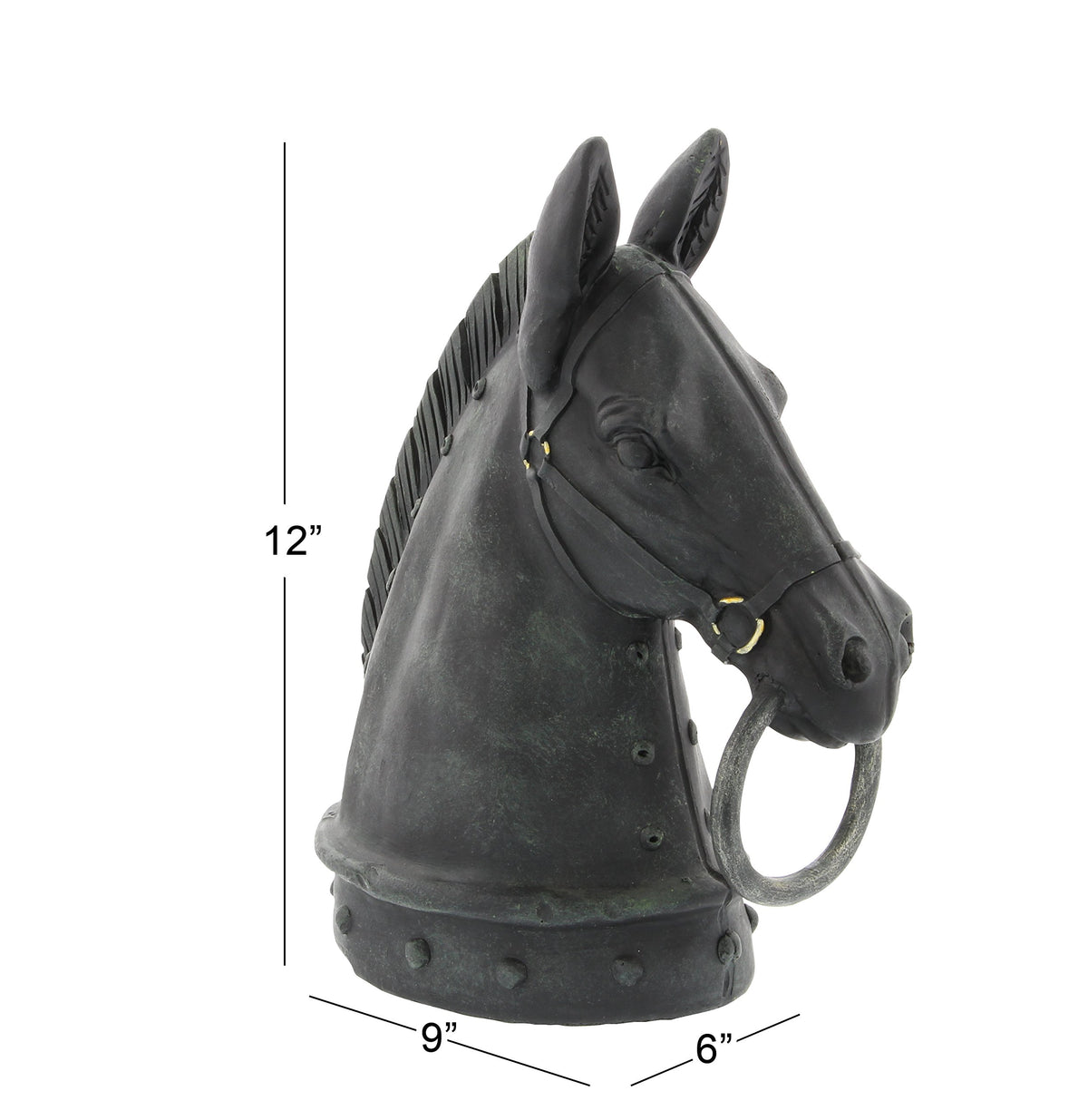 Deco 79 traditional polystone statue brings classic indoor elegance.