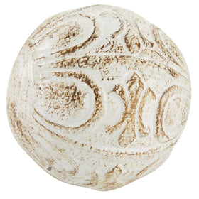 Deco 79 white distressed finish vase fillers for rustic charm