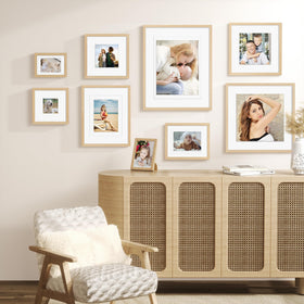 Decobility frame on tabletop display shows versatile placement in living spaces.