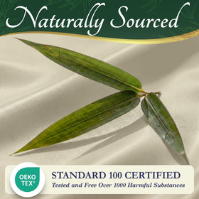 DECOLURE 100% viscose derived from bamboo delivers luxurious softness and smooth finish.