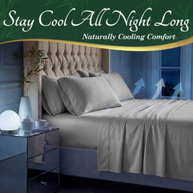Decolure bamboo pillowcase set showcases ultra-soft breathable design for restful nights