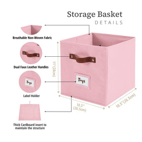 DECOMOMO six-pack cube storage for organized closets and shelves.