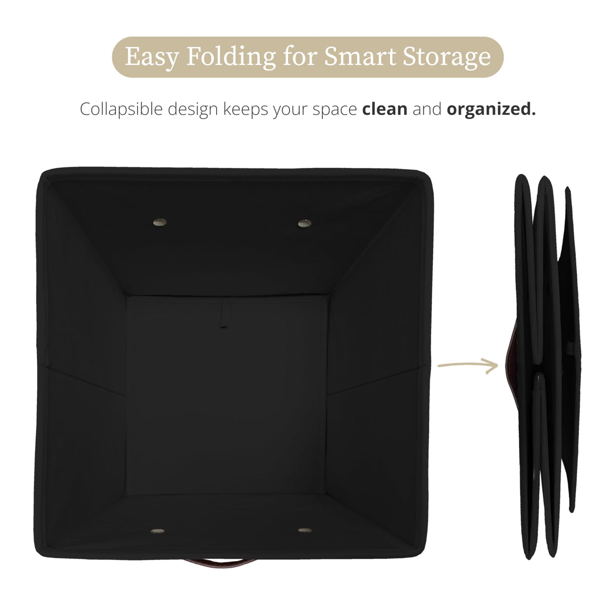 DECOMOMO Kallax-compatible bin used for clothes storage