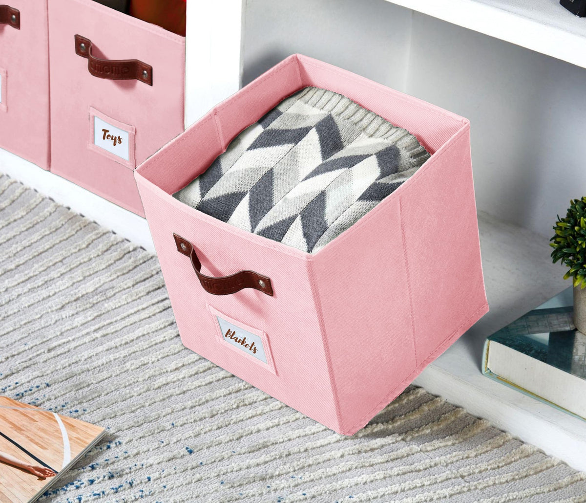 DECOMOMO storage cubes ideal for bedrooms, dorms, and living spaces.