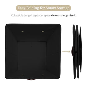 Back view of label holder for versatile front or back labeling.