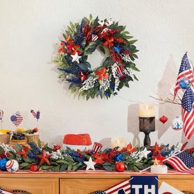 Decor by Hannah versatile wreath for porch, wall, or table display