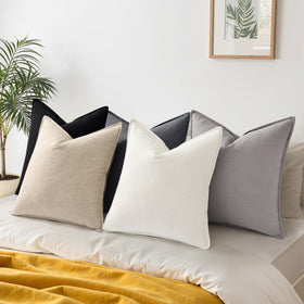 decoruhome 22x22 inch cushion cover, ready for quick seasonal updates