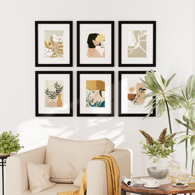 decorUhome 8x10 black frame – easy open back for quick photo swaps