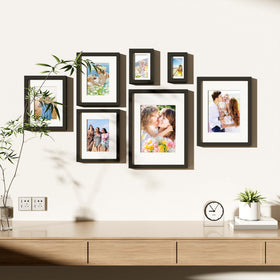 decorUhome 8x10 black frame – wall collage layout idea