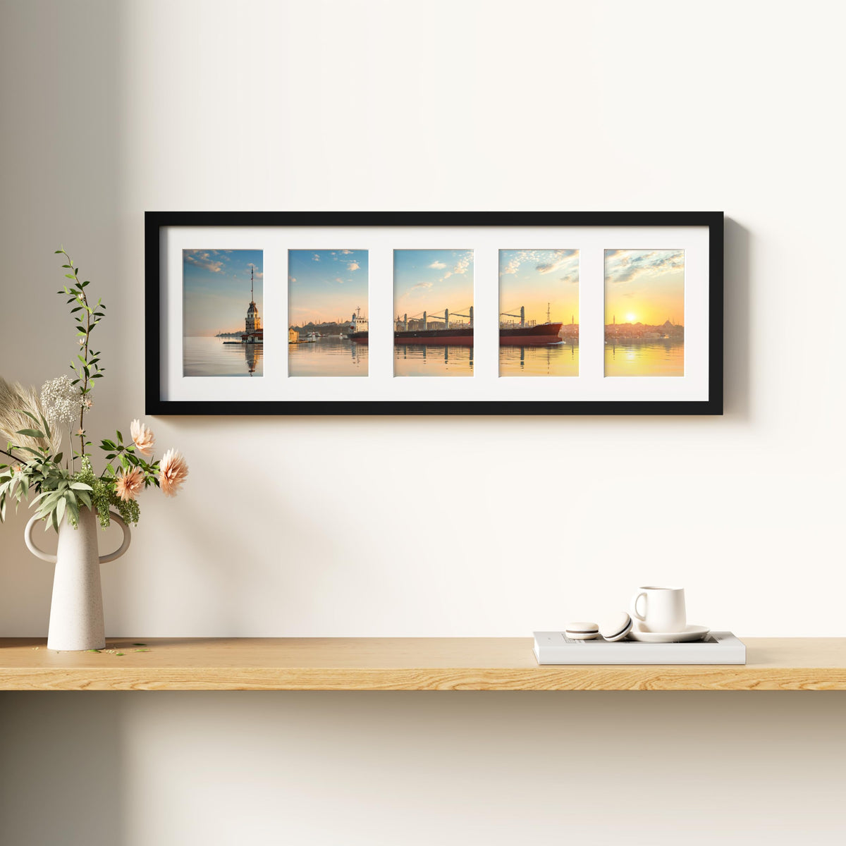 decorUhome 8x24 unmatted frame for clean wall displays