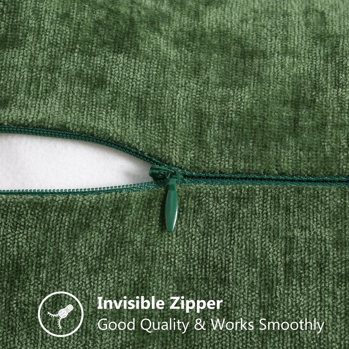 DecorUhome chenille fabric close-up highlights plush texture