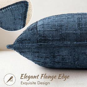 decorUhome cover features a hidden zipper for easy filling and clean lines
