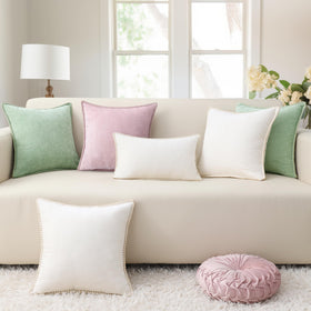 decorUhome machine-washable chenille cushion cover easy to care