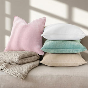 decorUhome machine-washable pillow cover on gentle cycle for quick refresh