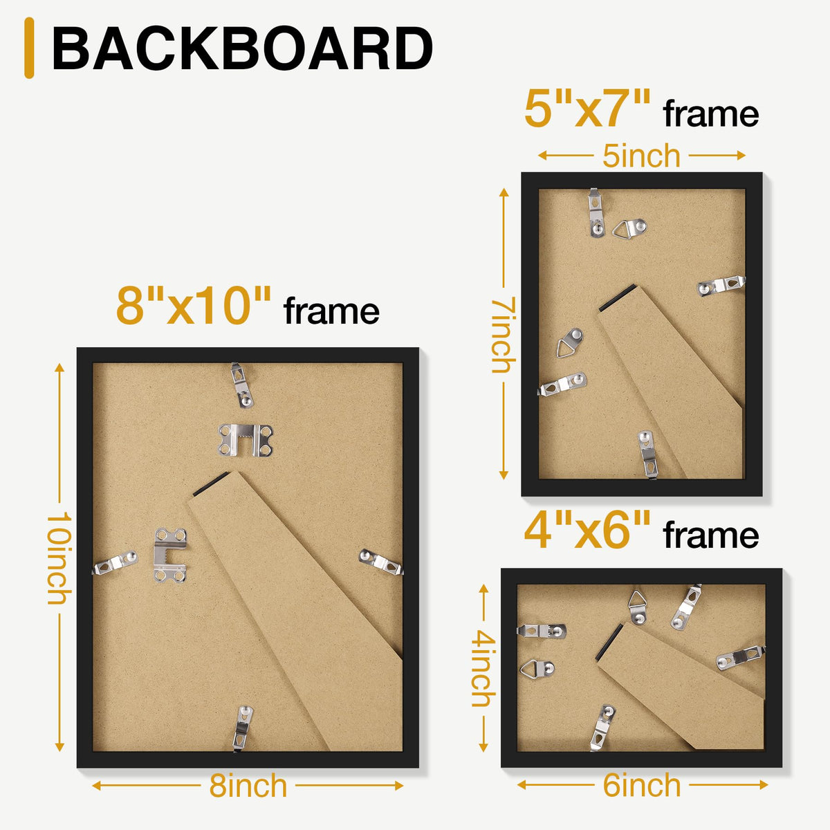 decorUhome wall gallery versatility supports vertical or horizontal layouts for any room.