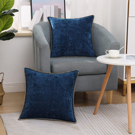 decorUhome Poseidon chenille feels skin-friendly and soft.