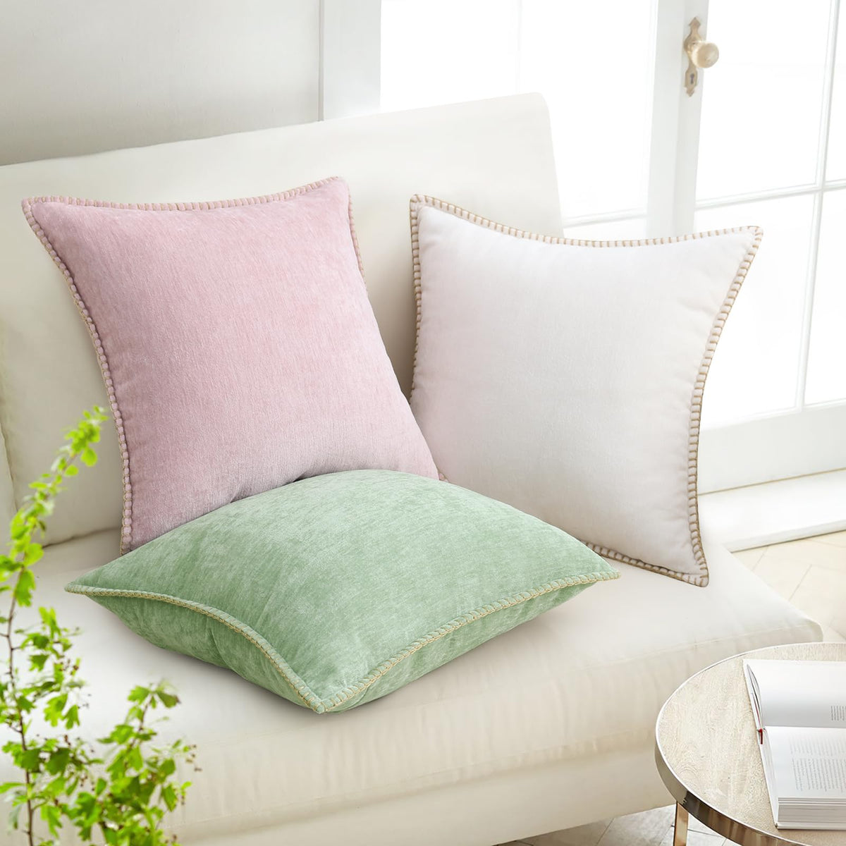 decoruhome room refresh pillow cover 26x26 easy style upgrade for living spaces.