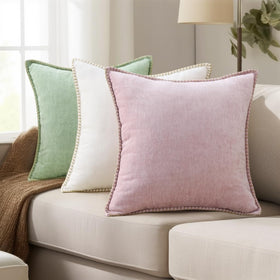 decorUhome durable knit pillow cover maintains color after washing