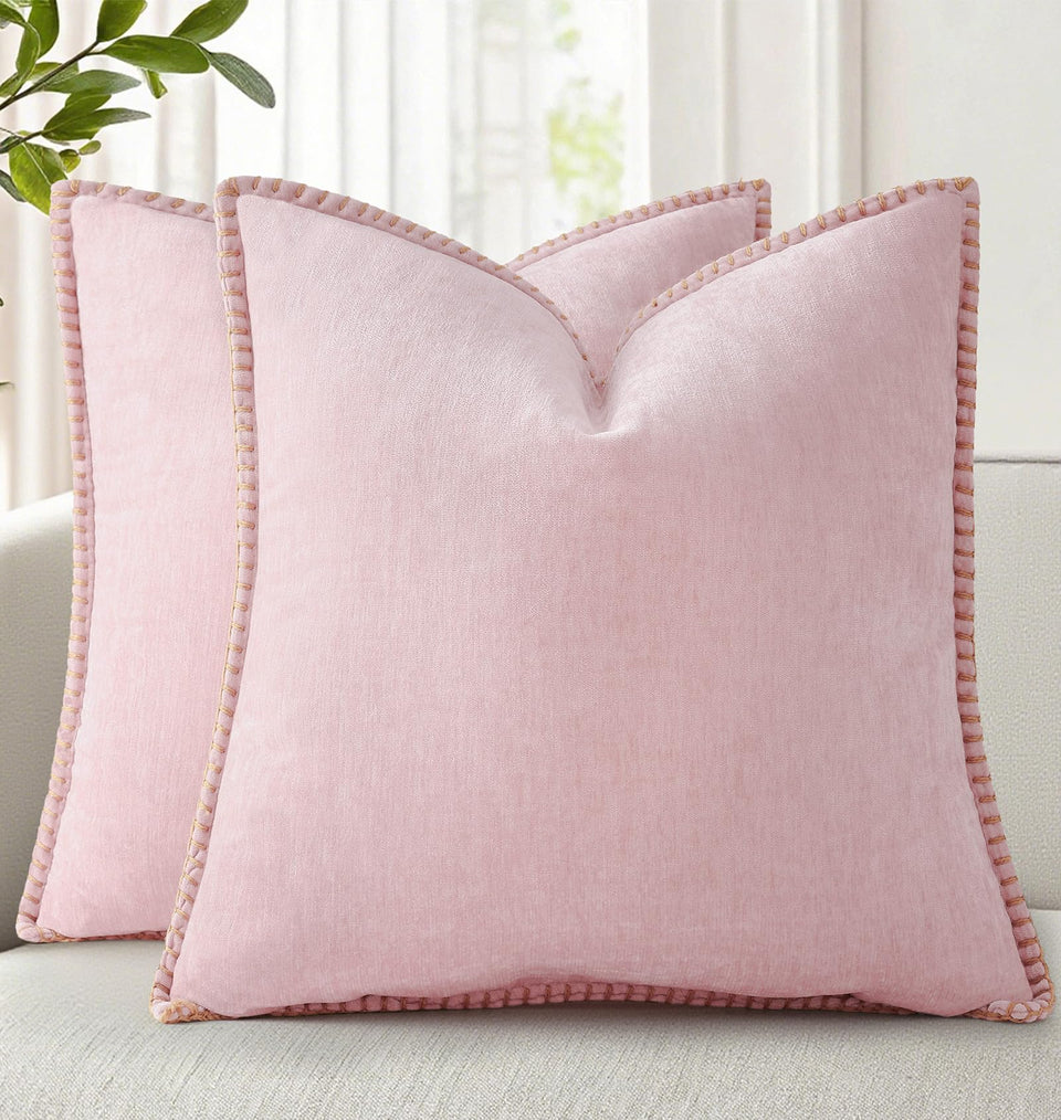 decorUhome Summer Chenille cover close-up texture for cozy living room