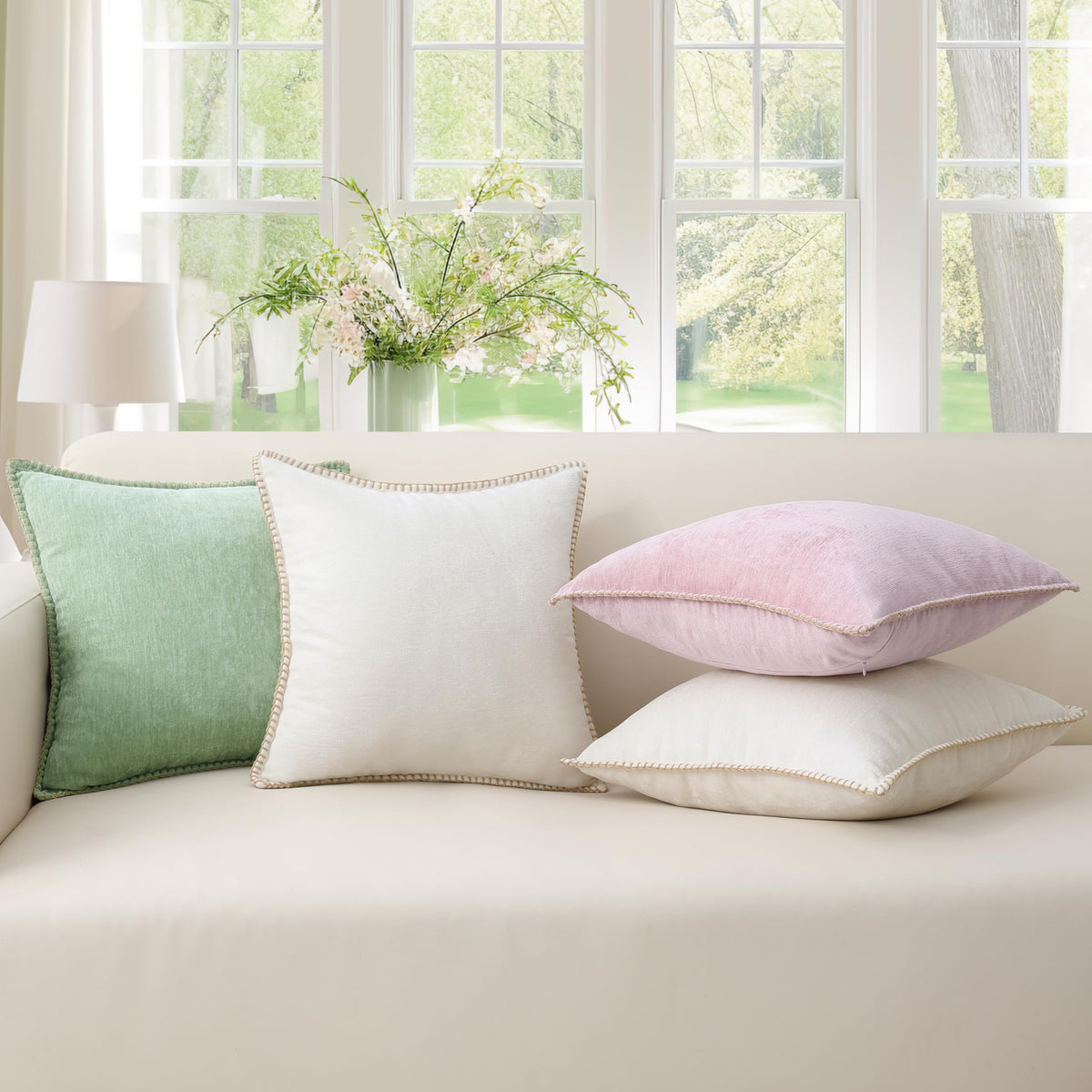 decorUhome care-ready cover stays vibrant after washing