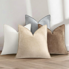 decorUhome Wrinkle-resistant fabric keeps pillow covers neat without ironing