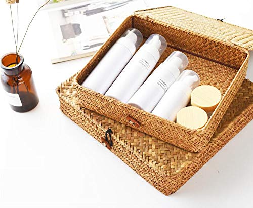 DECRAFTS seagrass basket on table ideal for keys