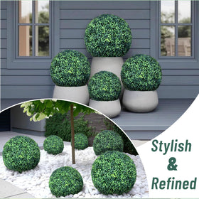 Decwin topiary ball used as wedding decor for elegant venues