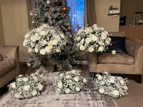 DEEMEI Babys Breath heads fall-off note; reattach easily.