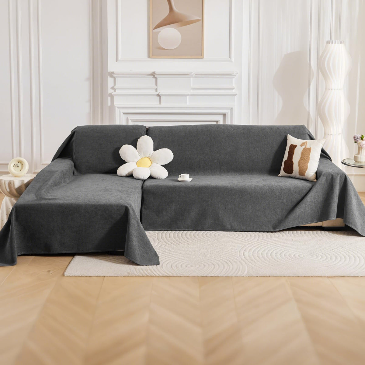 Deep Dream fits complex sofa shapes like L and U configurations.