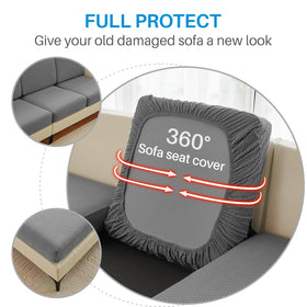 Deep Dream machine washable covers simplify cleanup after pets and kids