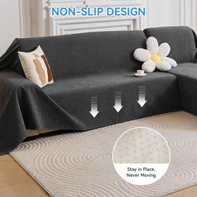 Deep Dream pet-friendly cover protects furniture from claws and shedding.
