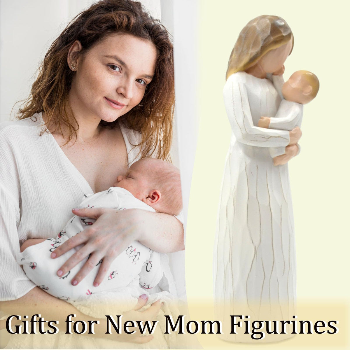 DEERWIN minimalist face-less design complements any room while celebrating new life.