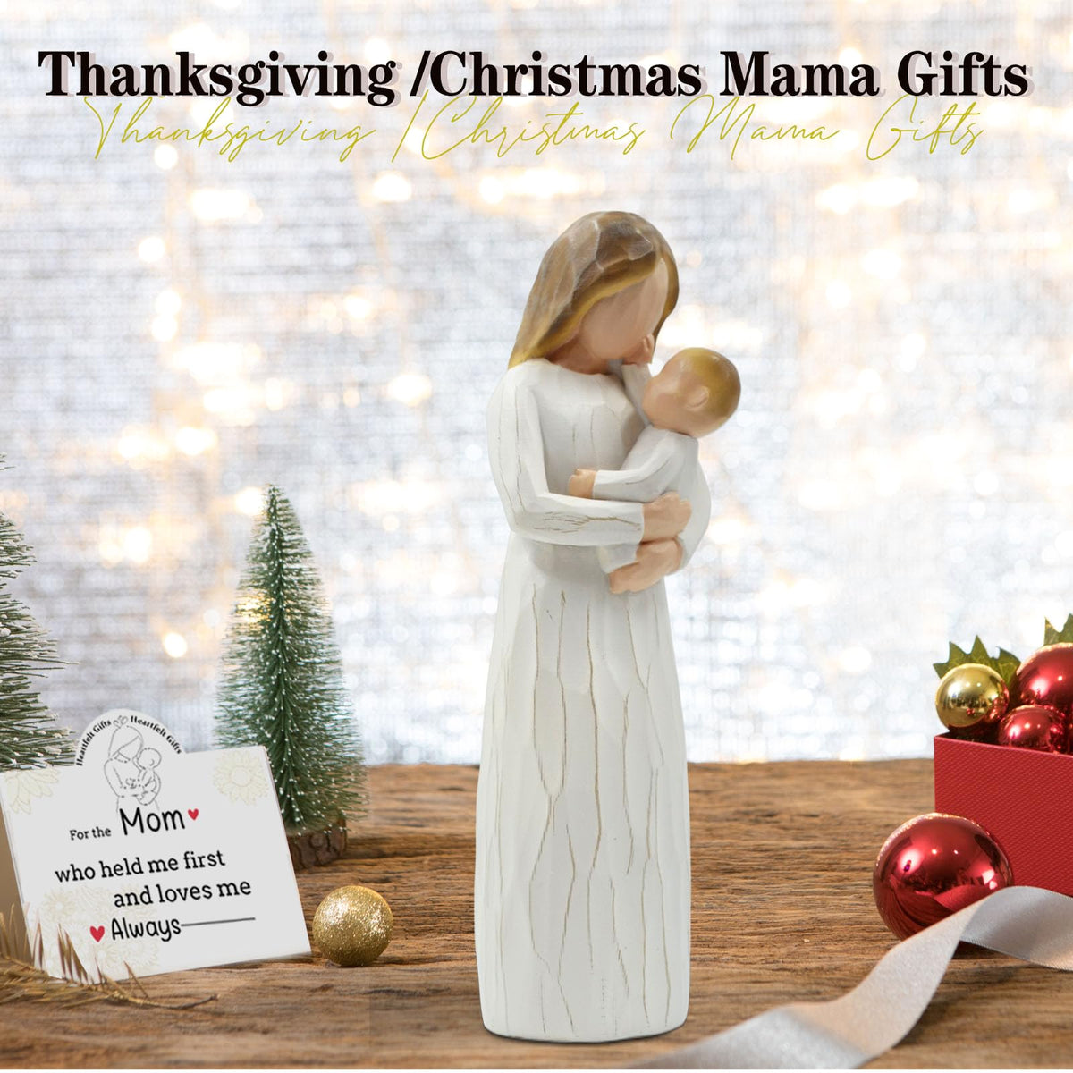 DEERWIN premium resin craftsmanship adds warmth to nursery shelves and daily decor.