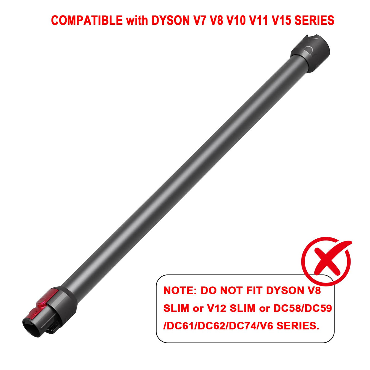 Defurry extension wand enables fast, simple assembly.