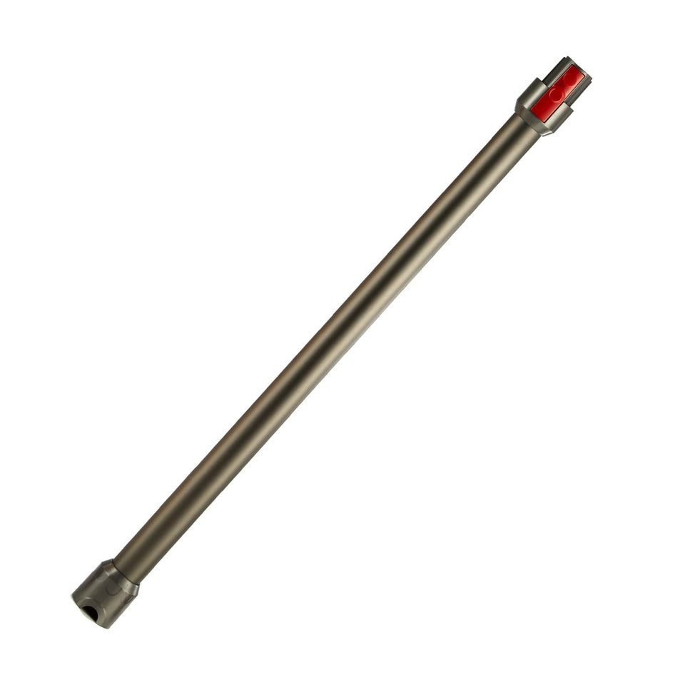 Defurry quick-release extension wand for Dyson models enables easy attachment.
