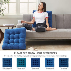Degrees of Comfort memory foam pillow navy, hero shot highlighting rebound and support