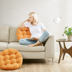 Degrees of Comfort lightweight cushions easy to move for balcony or patio use.