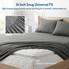 Degrees of Comfort pillowcases provide a smooth finish for restful sleep.
