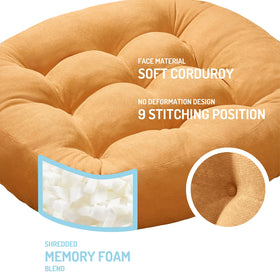 Degrees of Comfort tufted corduroy fabric closeup highlights premium texture and durability.