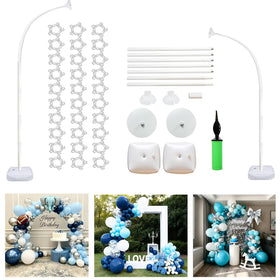 Degxcmli balloon arch stand kit ready for quick assembly and versatile shapes.