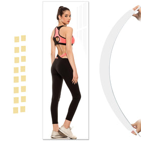 DEHWFT full-length mirror offers head-to-toe view for outfit checks