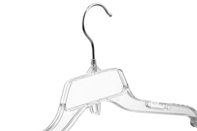 DEILSY clear coat hangers provide heavy-duty support for bulky coats